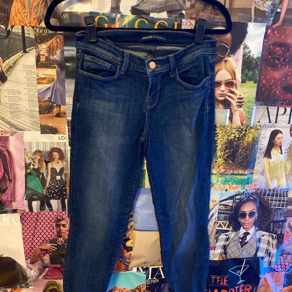 Lucky Brand x Theory Skinny Jeans